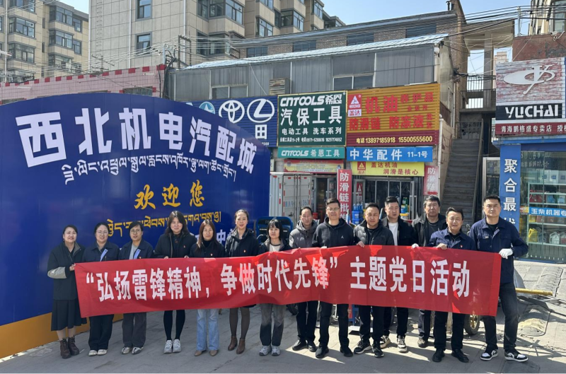 三建公司黨支部、團(tuán)支部聯(lián)合開展“雷鋒月”主題黨日、團(tuán)日活動